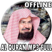 Abdurrahman Sudais Full Quran Mp3 Offline icon