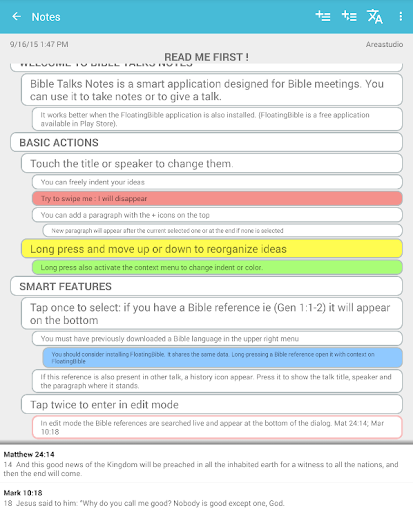 Bible Talks Notes screenshot 3