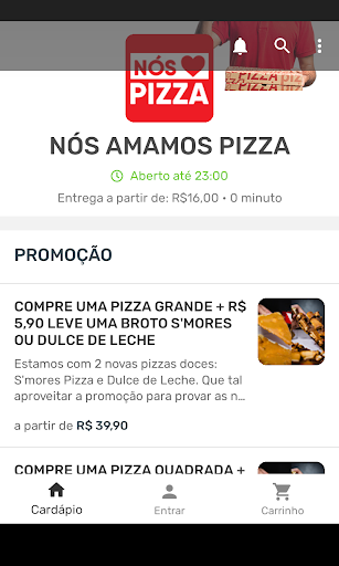 NÓS AMAMOS PIZZA Delivery screenshot 2