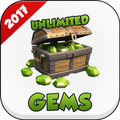 FREE COC GEMS UNLIMITED:TIPS icon