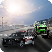 Police Chase Monster City Car Driver Simulator icon