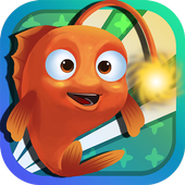 Talking bullhead fish icon