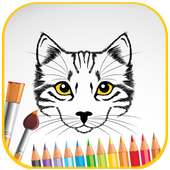 Cat coloring pages