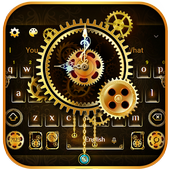 Bàn phím vàng sang trọng icon