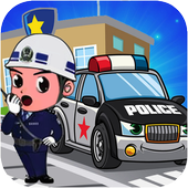 Police Cop Car Wash &amp; Repair Mechanic Workshop icon