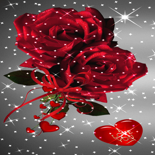 Red Rose Bouquet LWP icon
