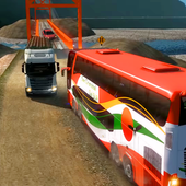 Real Bus Driving Sim - Uphill Climb Racing 3D icon