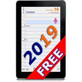 Agenda 2019 free icon