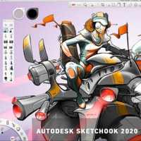 Autodesk Sketchbook 2020 Full Training on 9Apps