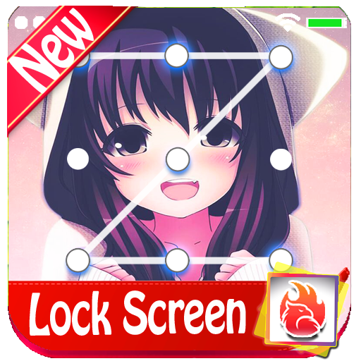 Best Anime HD Free Lock Screen Pattern Passcode icon