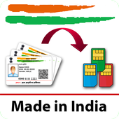 Aadhar Card Link To Sim card / Mob. No. /Pan Card icon