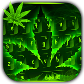 Weed Rasta Keyboard Theme icon