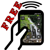 Remote control PC free icon