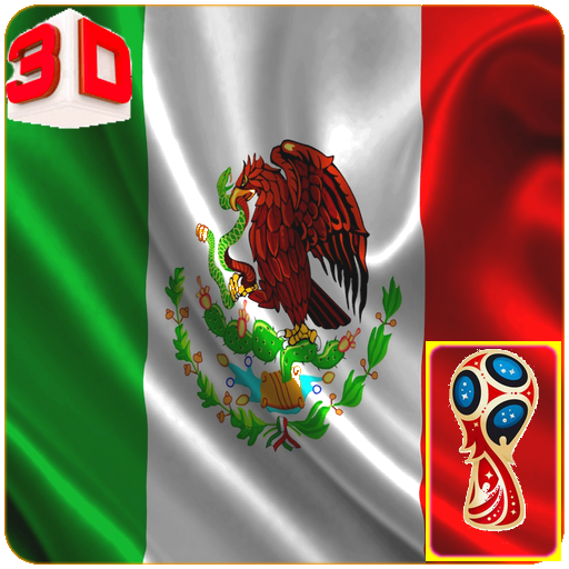 3D Mexico Flag live wallpaper icon