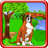 Boxer Dog Escape Game icon