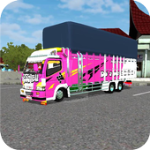 ikon Mod Simulator Truck Canter Bussid Indonesia