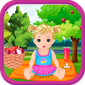 Baby in Nature Cooking Games icon