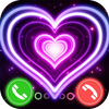 Heart Call Color Phone Screen - Color Phone Flash icon
