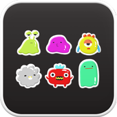 monster go launcher theme icon