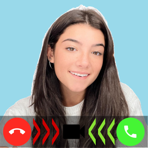 Charli D'Amelio Video Call - Chat Simulator icon