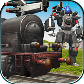 Euro Train Robot Transform icon