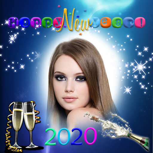 Happy New Year Photo Frame 2020 иконка