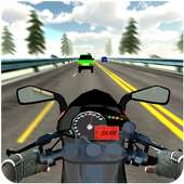 RC Motorcycle - Freeway Traffic - Tilt Rider