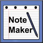 NoteMaker on 9Apps