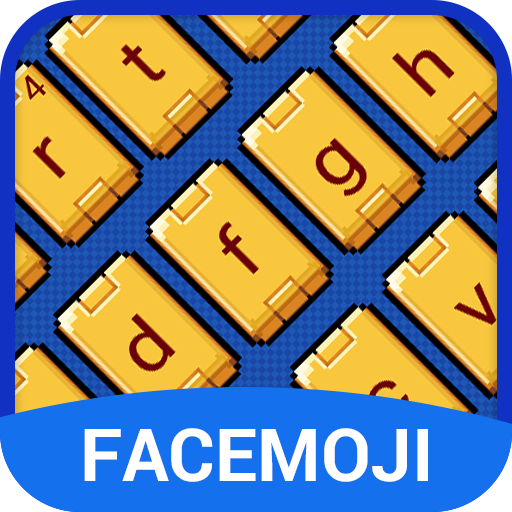 Pixel Emoji Keyboard Theme icon