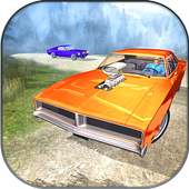 Offroad Real Classic American Muscle Car Sim 2018 icon
