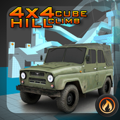 4x4 Cubes Hill Climb Racing icon