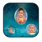 Photo Rain Drop Live Wallpaper on 9Apps