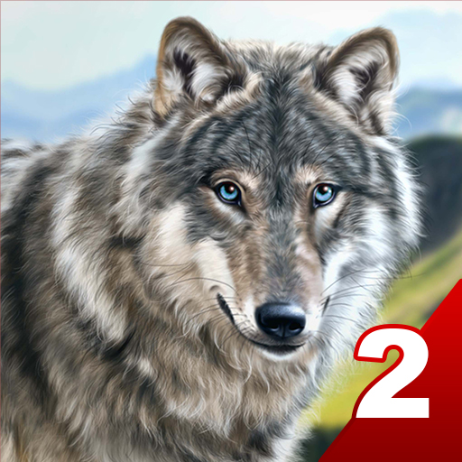 Wolf Simulator Wild Animal Sim icon