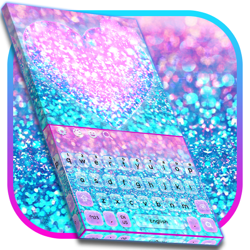 Glitter Keyboard Theme icon