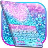 Glitter Keyboard Theme