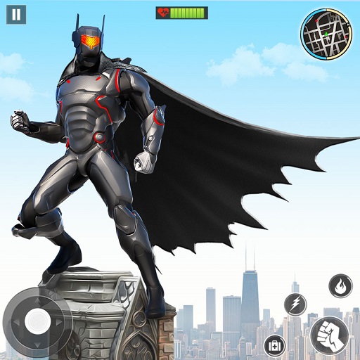 Bat Robot Hero Man Bat Games icon