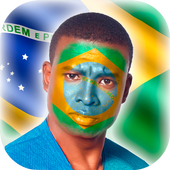 Brazil Flag Photo Editor 2018 icon