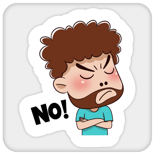 Funny Cartoon Stickers for WhatsApp icon