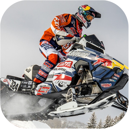 Snowmobile Racing Wallpaper icon