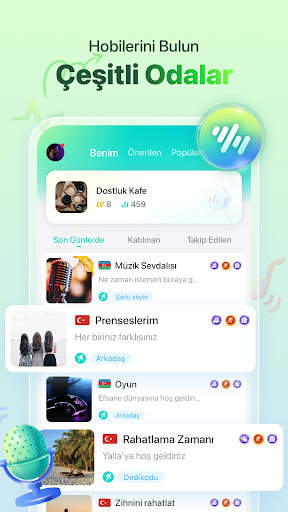 Yalla - Sesli Sohbet Odaları screenshot 3