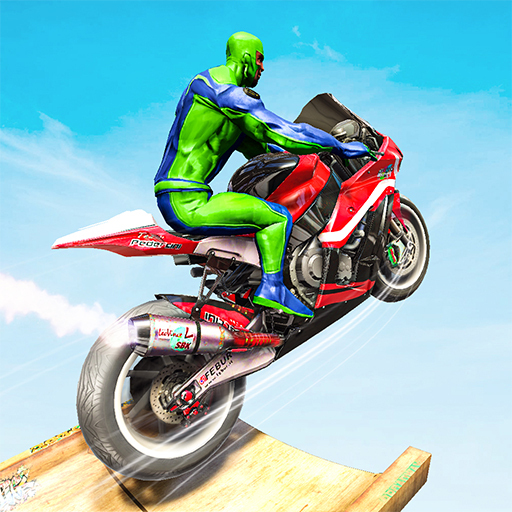 Superhero Mega Ramps: Spider Bike GT Stunt Games icon