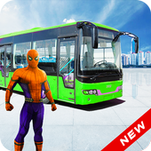 SuperHero City Bus Driver : Intercity MegaBus icon