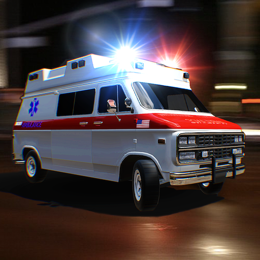 Ambulance simulator car games icon