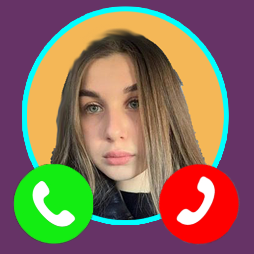 Funny  Lady Diana Fake call  simulation icon