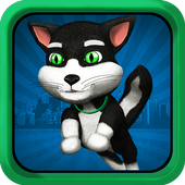 Cats Chase Tube Flee Figure icon