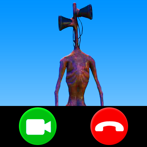 Talk with Siren Head - fake video call prank icon