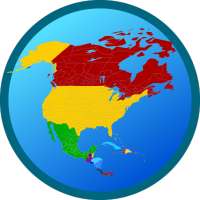 Map of North America Free