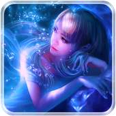 Lovely Angel Live Wallpaper on 9Apps