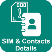 Sim &amp; Contact Details icon