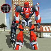 Robot Super Car Transforme Faster Supercar icon